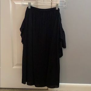 off the shoulder mini dress